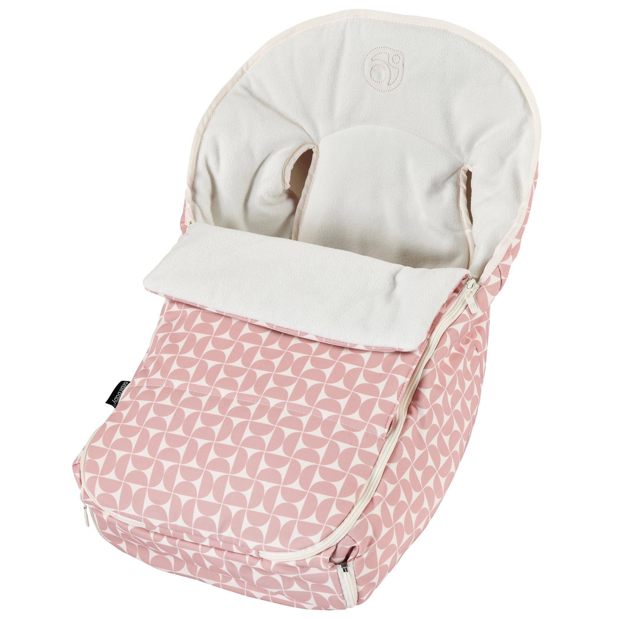 G5 Stroller Footmuff in Mosaic Blush