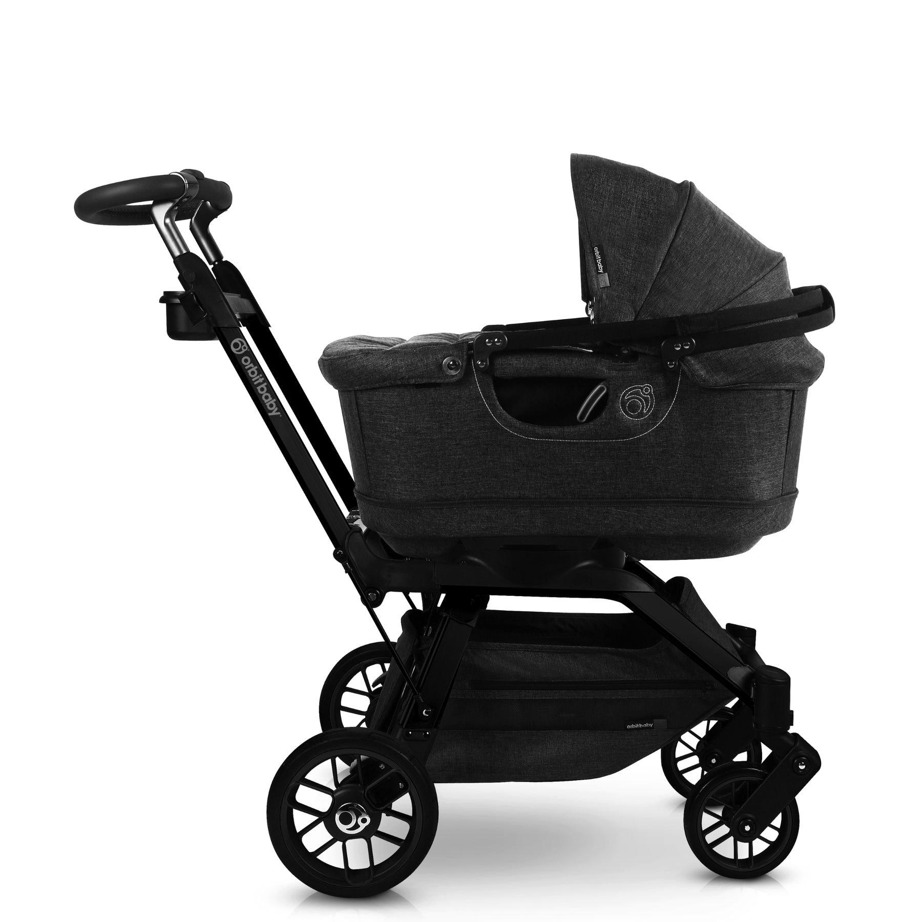Stroll & Lounge Travel System: Black | Black image number 1