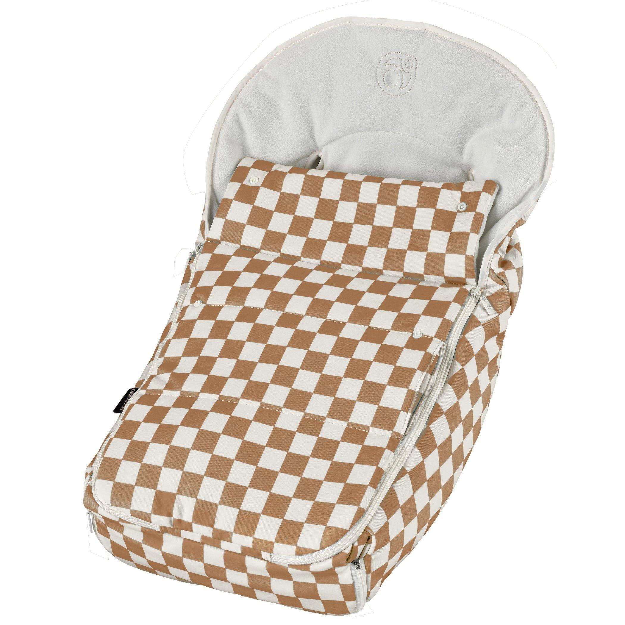 G5 Stroller Footmuff in Chestnut Check image number 1