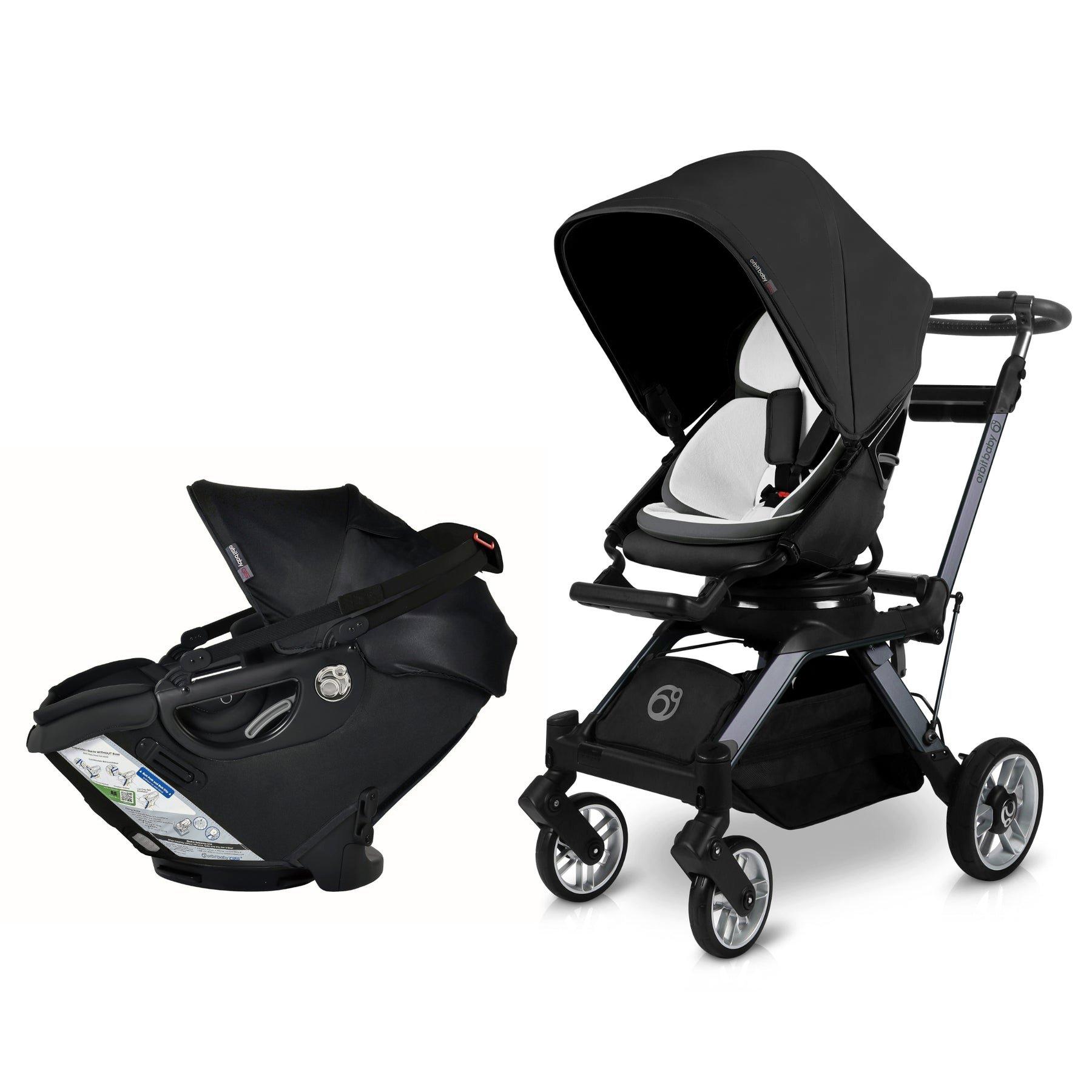 Stroll & Ride Travel System: Titanium | Black