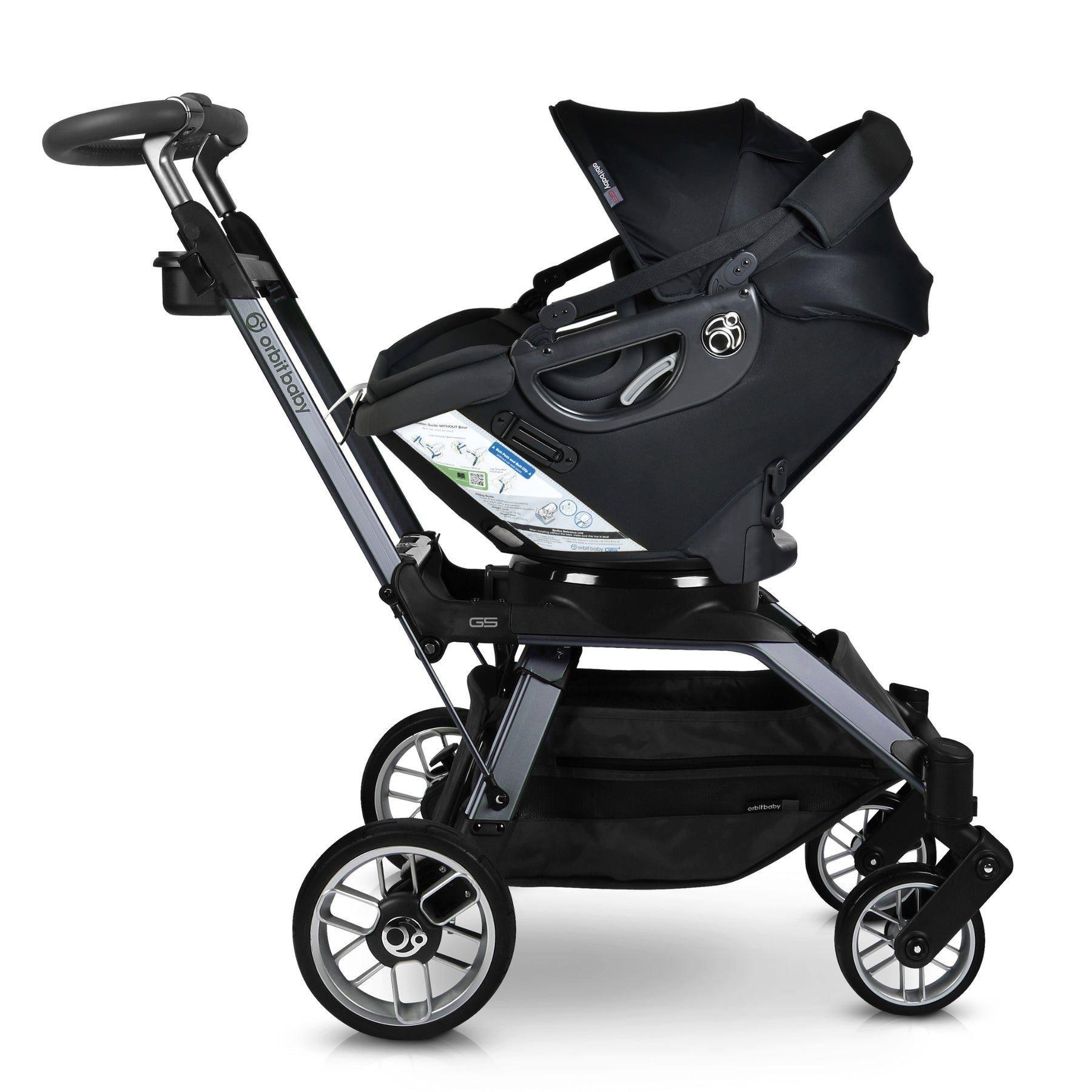 Stroll & Ride Travel System: Titanium | Black image number 2