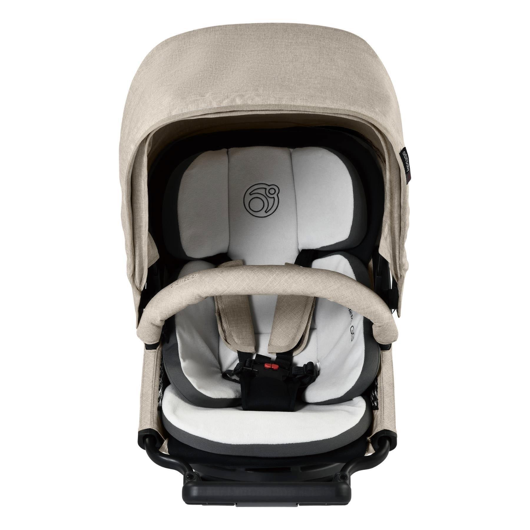G5 Stroller Seat: Mélange Flax