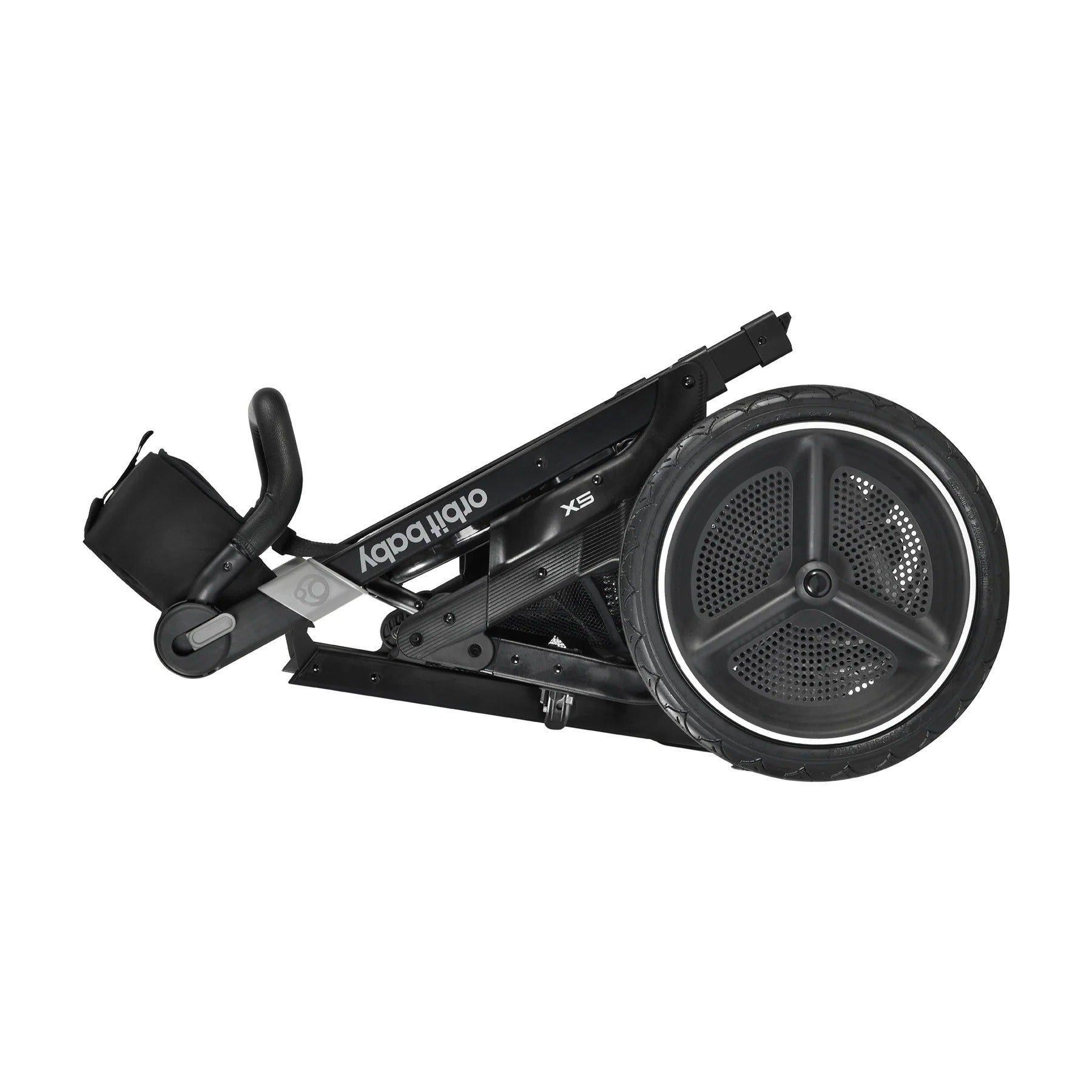 Jog & Lounge Travel System: Black | Mélange Navy image number 4