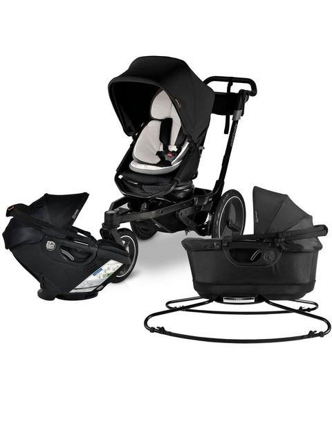 Jog, Lounge & Ride Travel System: Black | Black