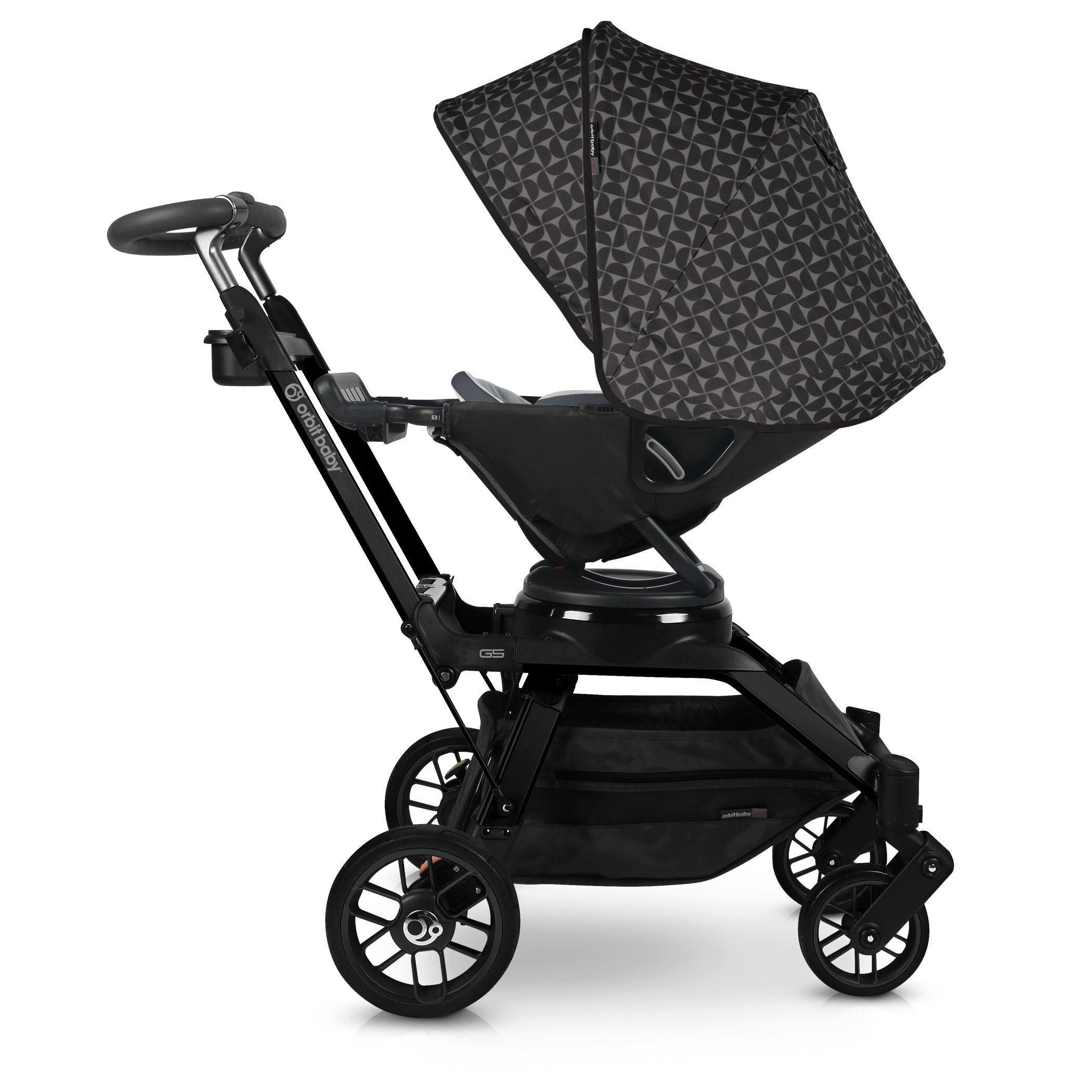 Stroller Canopy in Mosaic Black image number 2