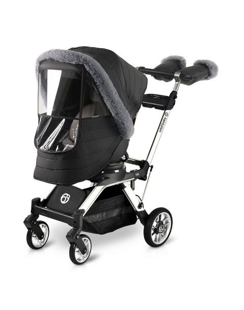 G5 Stroller Winter Kit: Grey Fur