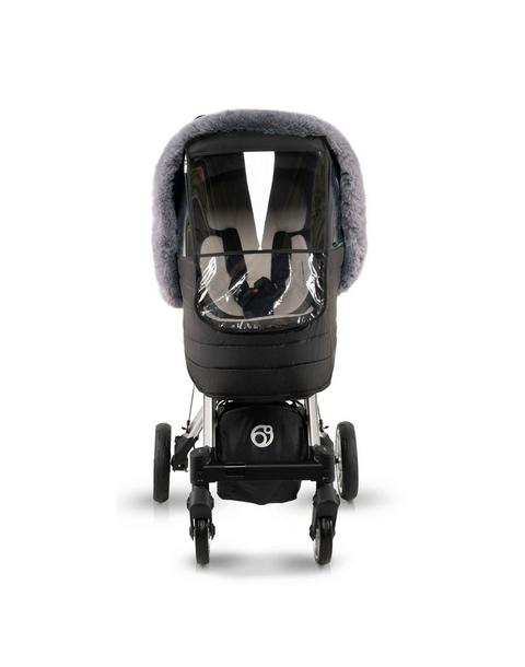 G5 Stroller Winter Kit: Grey Fur