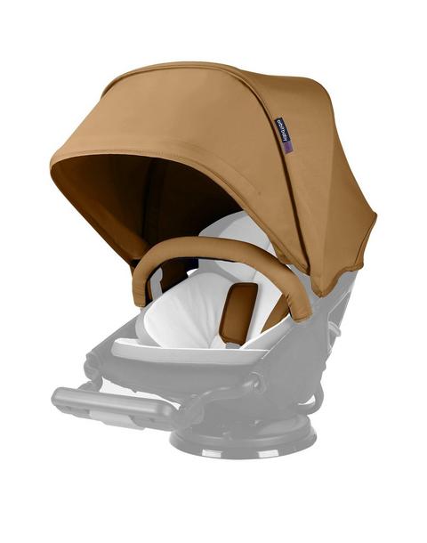Stroller Canopy & Footmuff Bundle: Chestnut & Checkered
