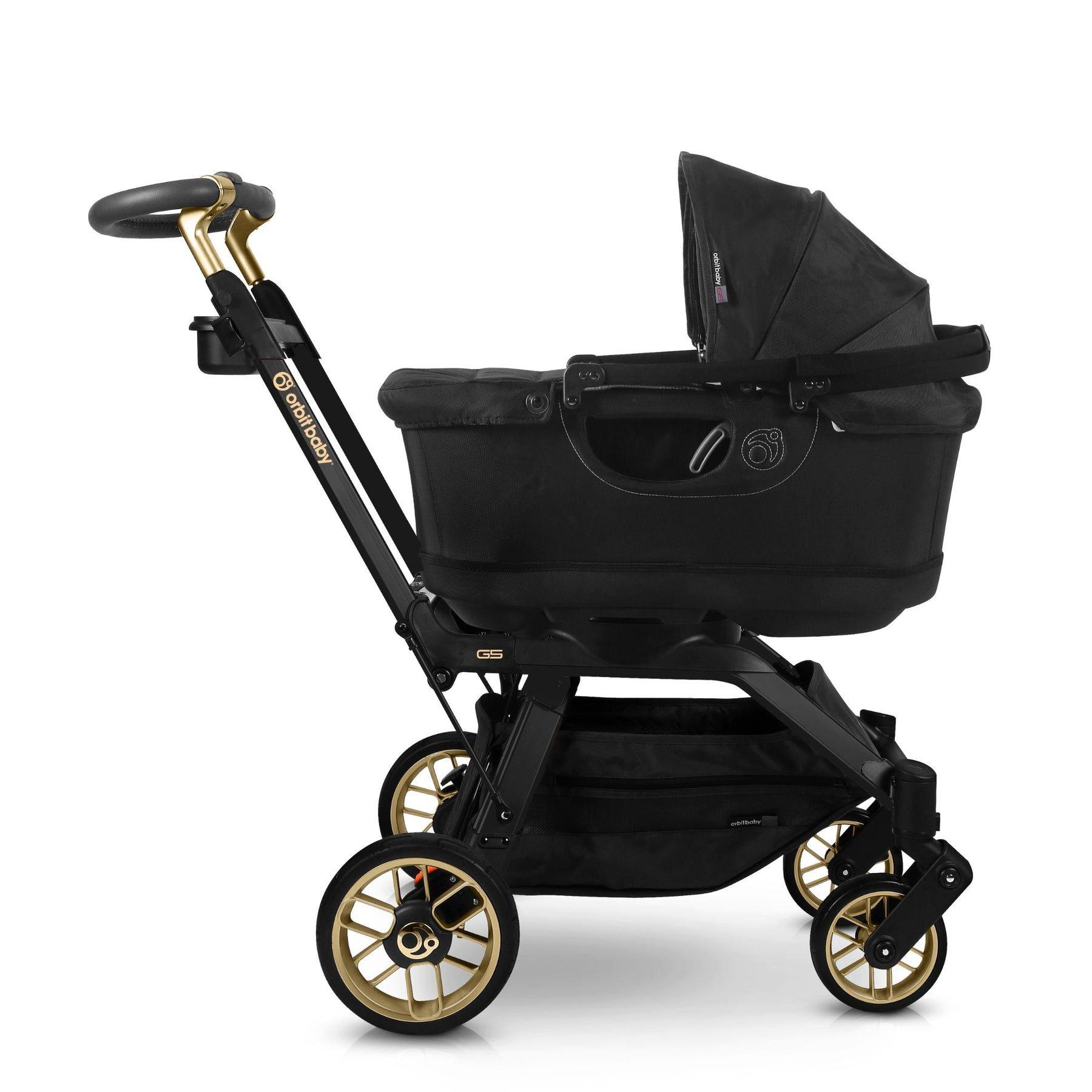 Stroll & Lounge Travel System: Black Luxe | Black image number 2