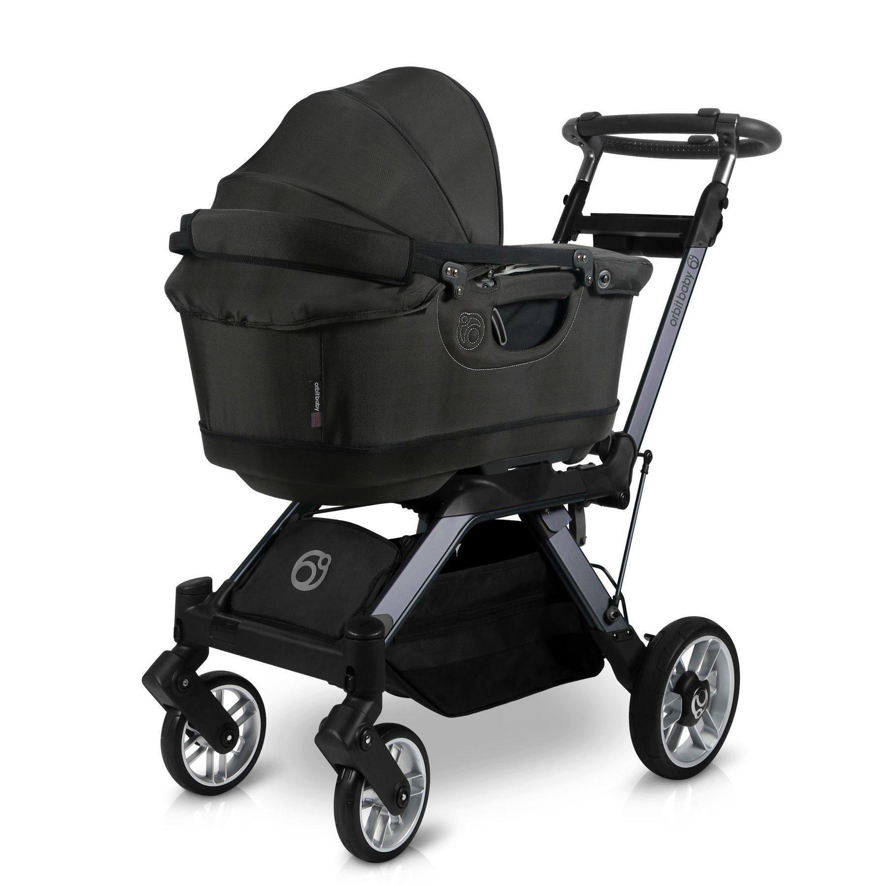 Stroll, Lounge & Ride Travel System: Titanium | Black Merino image number 3