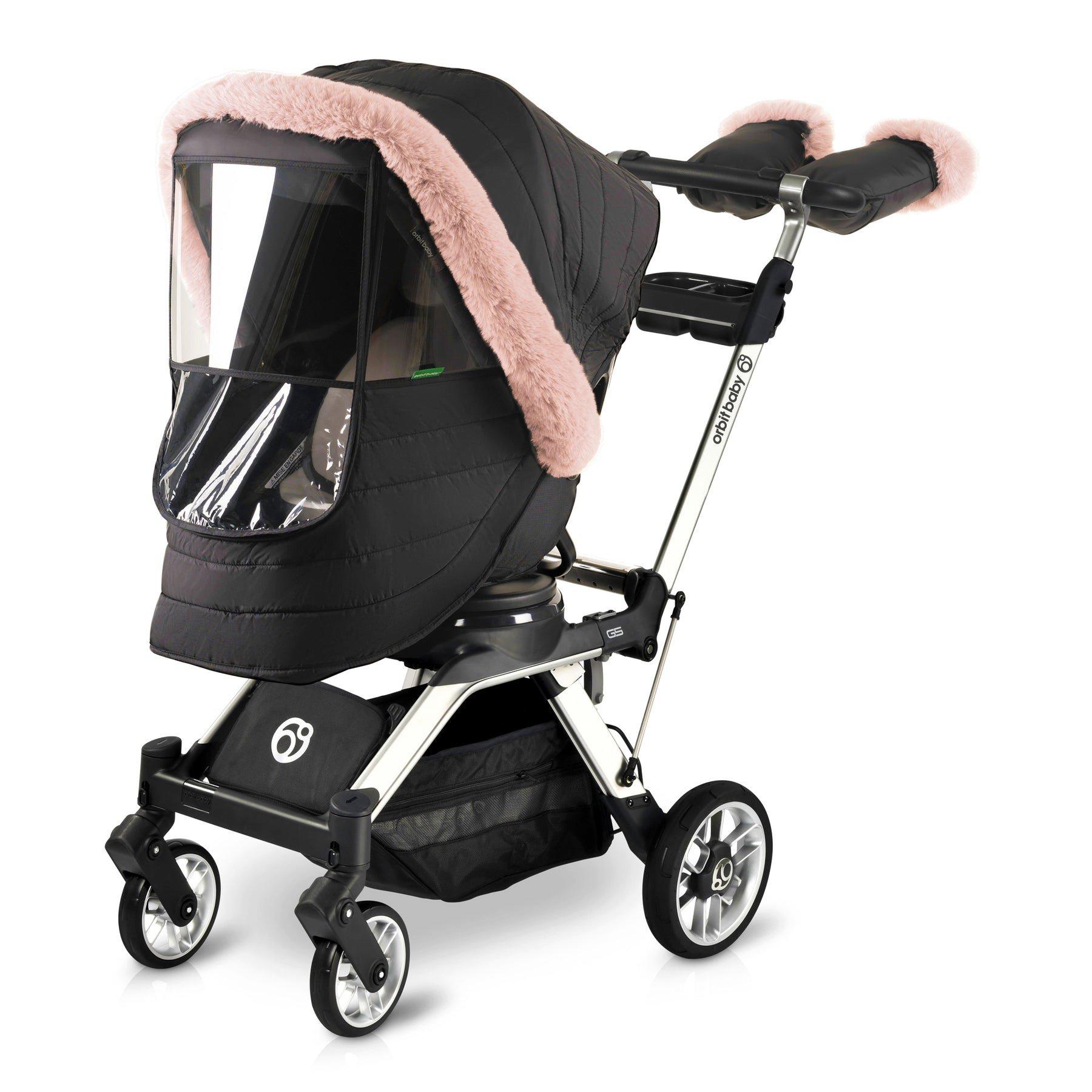 G5 Stroller Winter Kit: Pink Fur