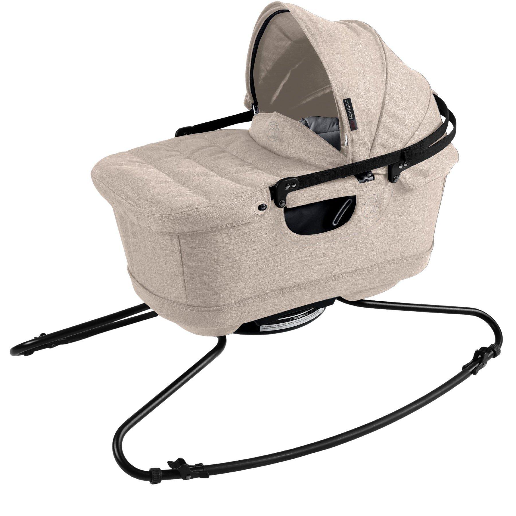 Jog & Lounge Travel System: Black | Mélange Flax image number 2