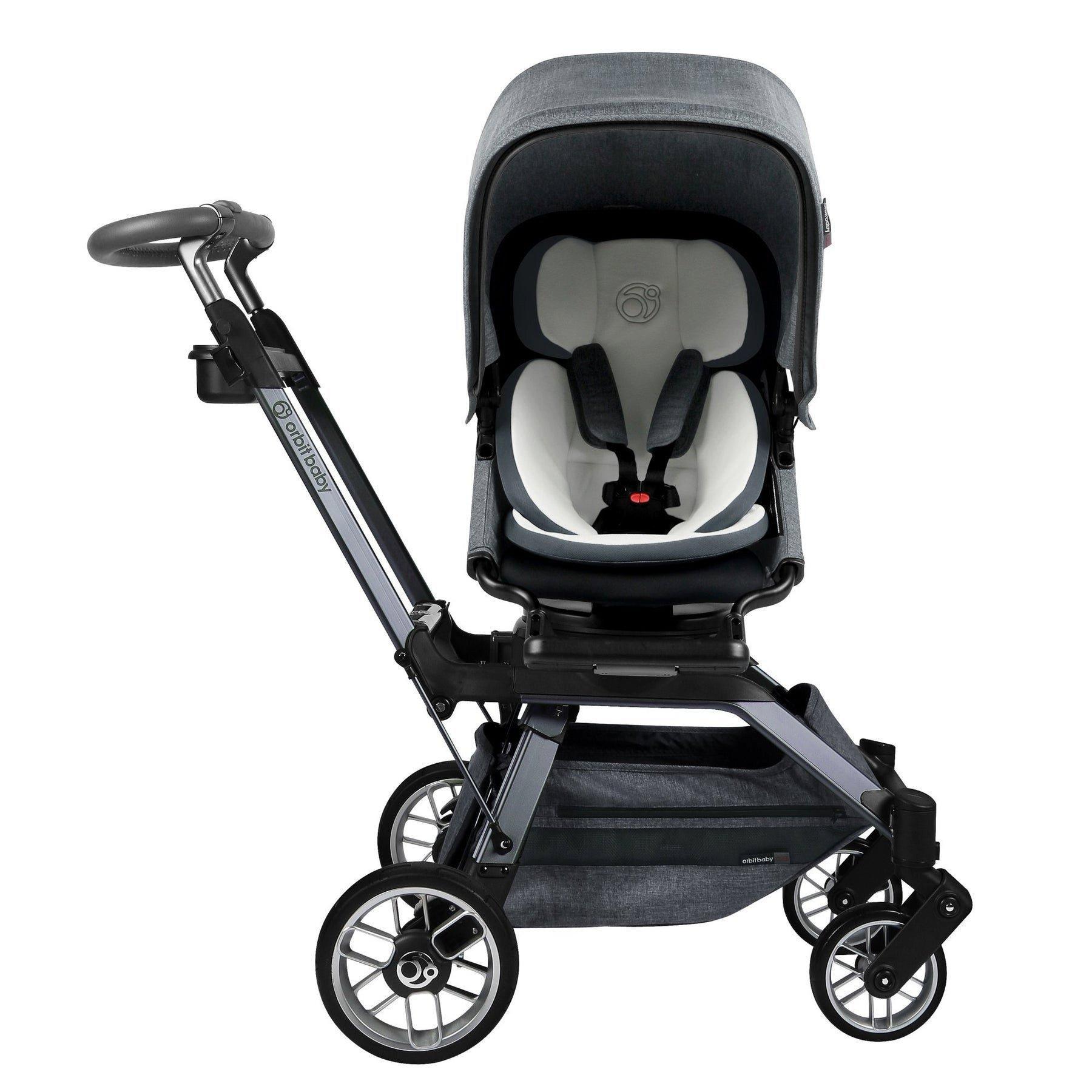 G5 Stroller: Titanium | Mélange Grey image number 1