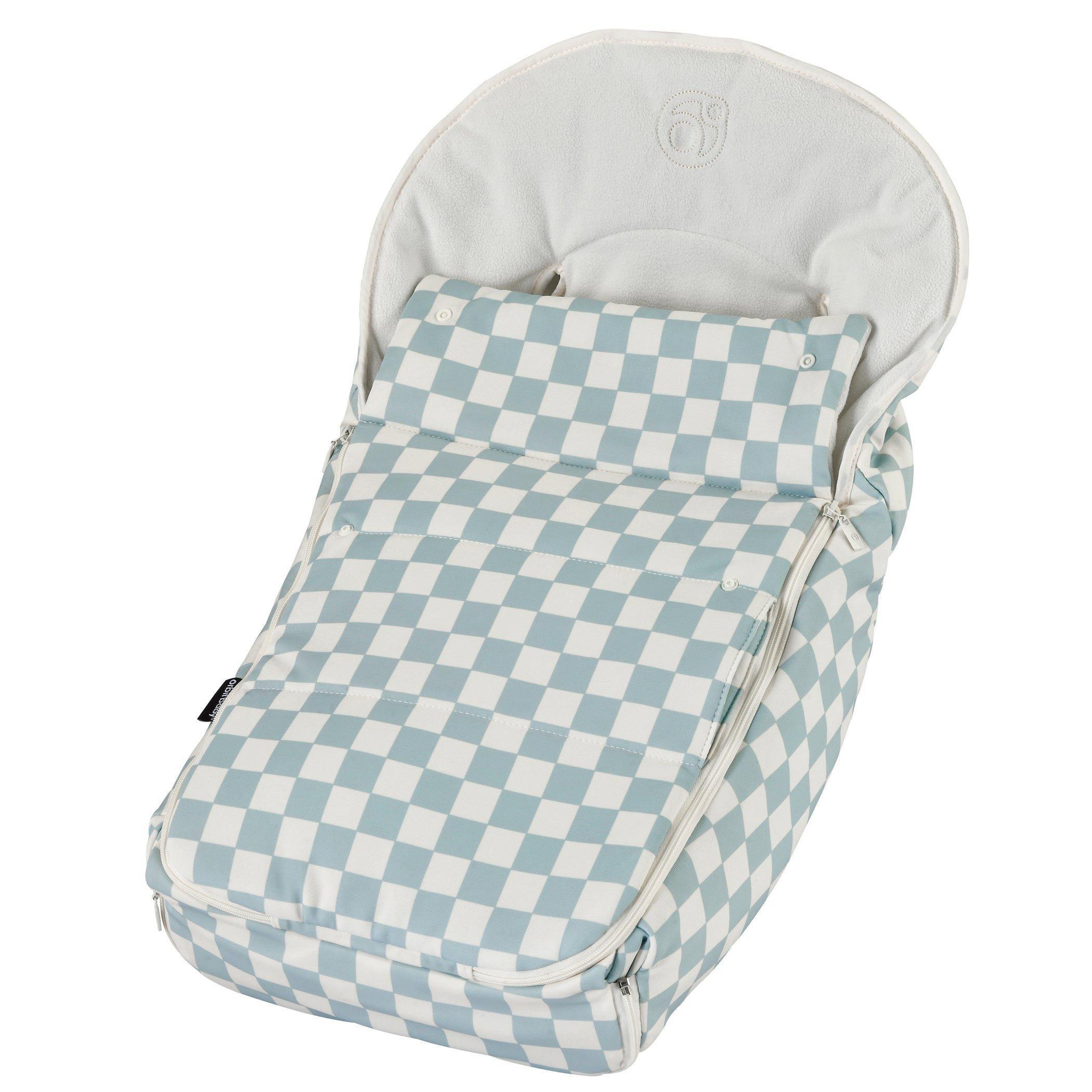 G5 Stroller Footmuff in Checkered Surf Spray image number 1