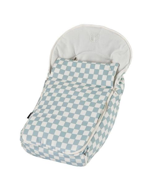G5 Stroller Footmuff in Checkered Surf Spray