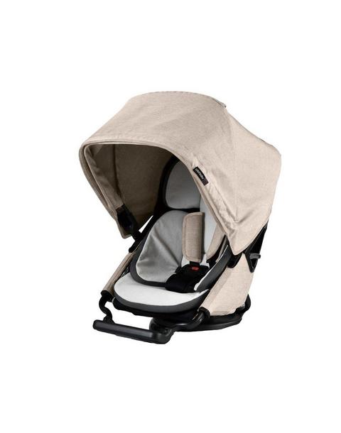 Stroller Canopy in Mélange Flax