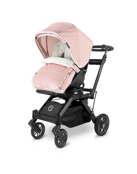 Stroller Canopy & Footmuff Bundle: Mosaic Blush