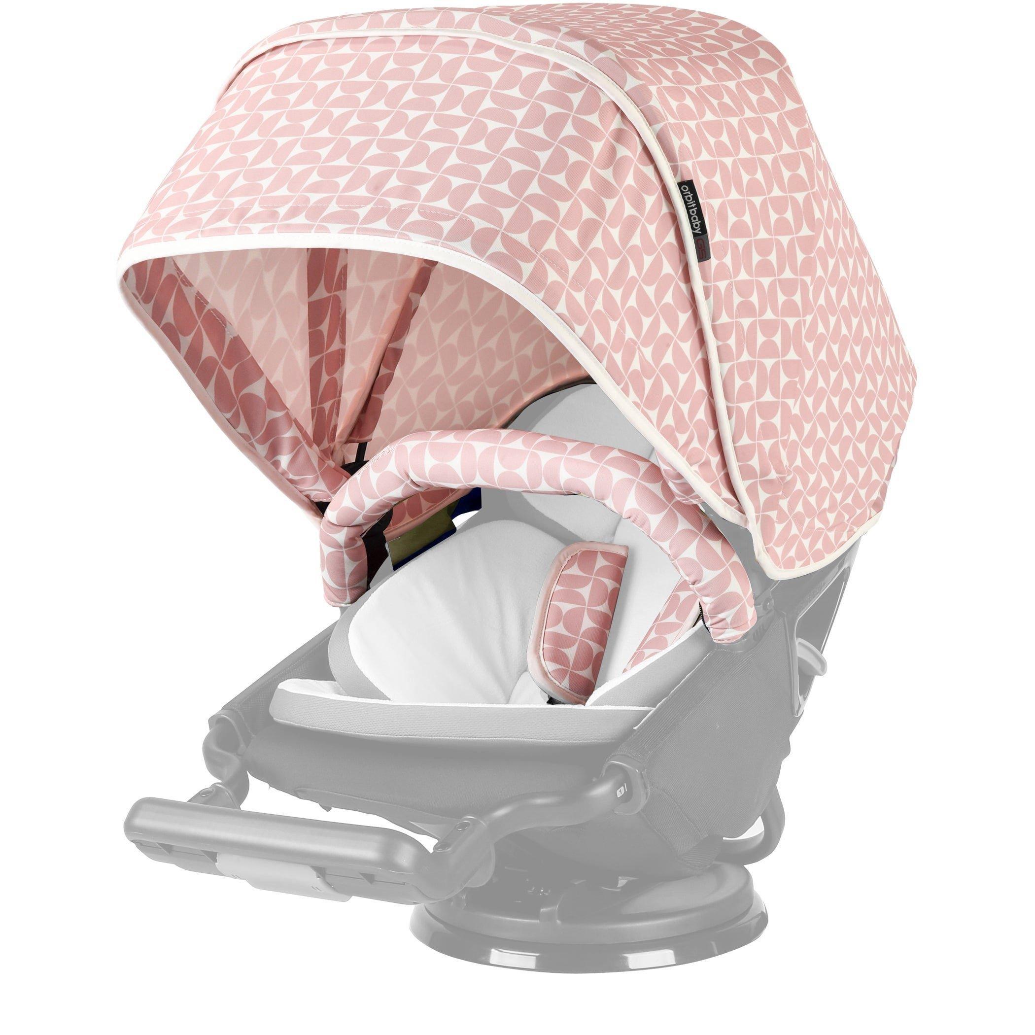 Stroller Canopy & Footmuff Bundle: Mosaic Blush image number 3