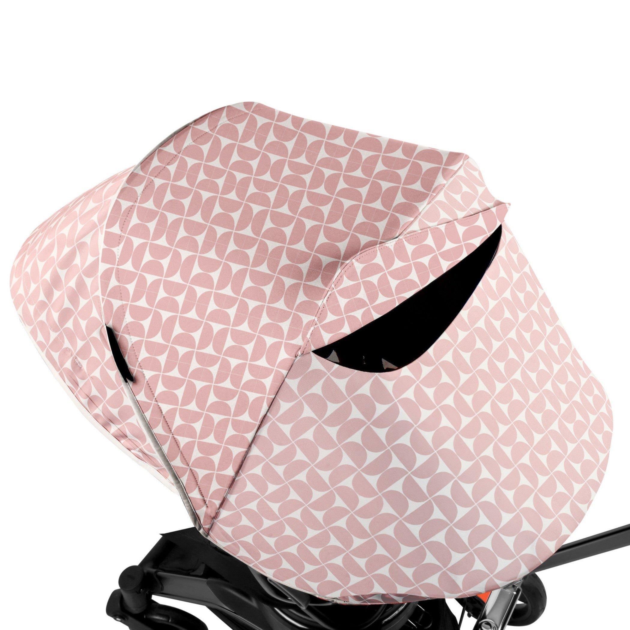 Stroller Canopy & Footmuff Bundle: Mosaic Blush image number 4