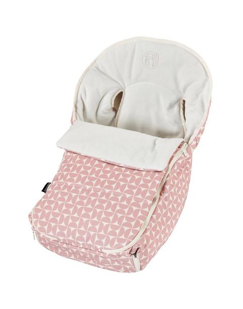 Stroller Canopy & Footmuff Bundle: Mosaic Blush