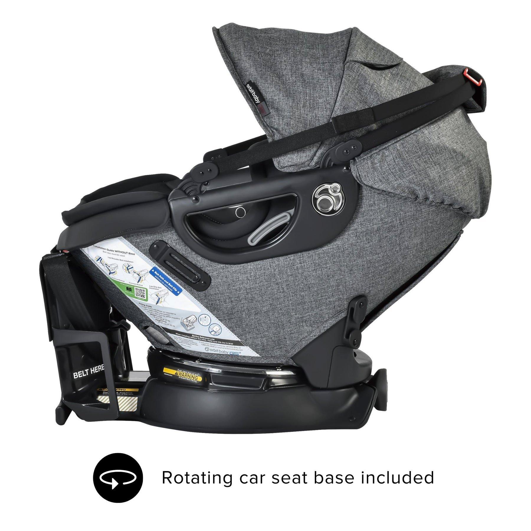 Jog, Lounge & Ride Travel System: Black | Mélange Grey image number 1