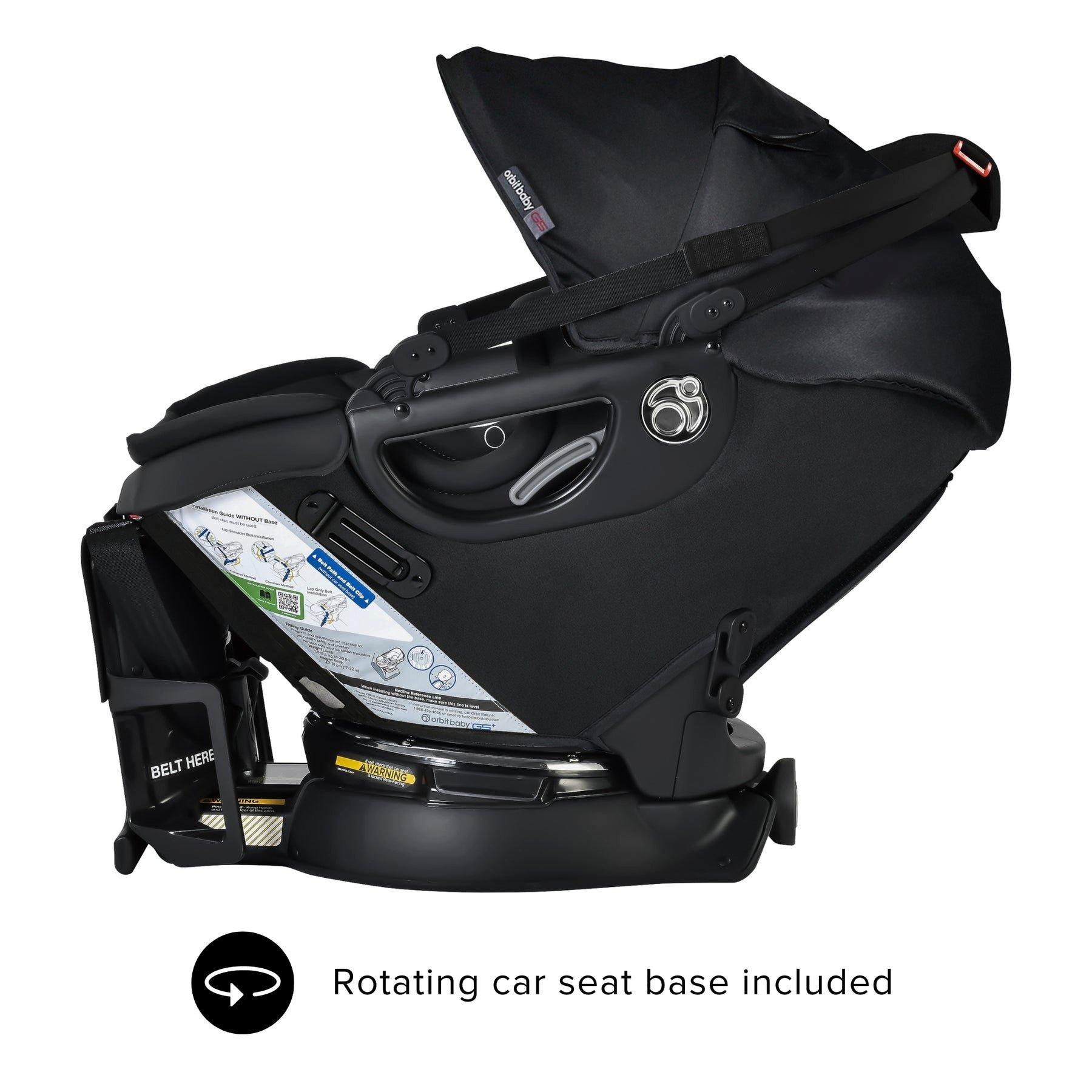 Stroll & Ride Travel System: Titanium | Black Merino image number 1