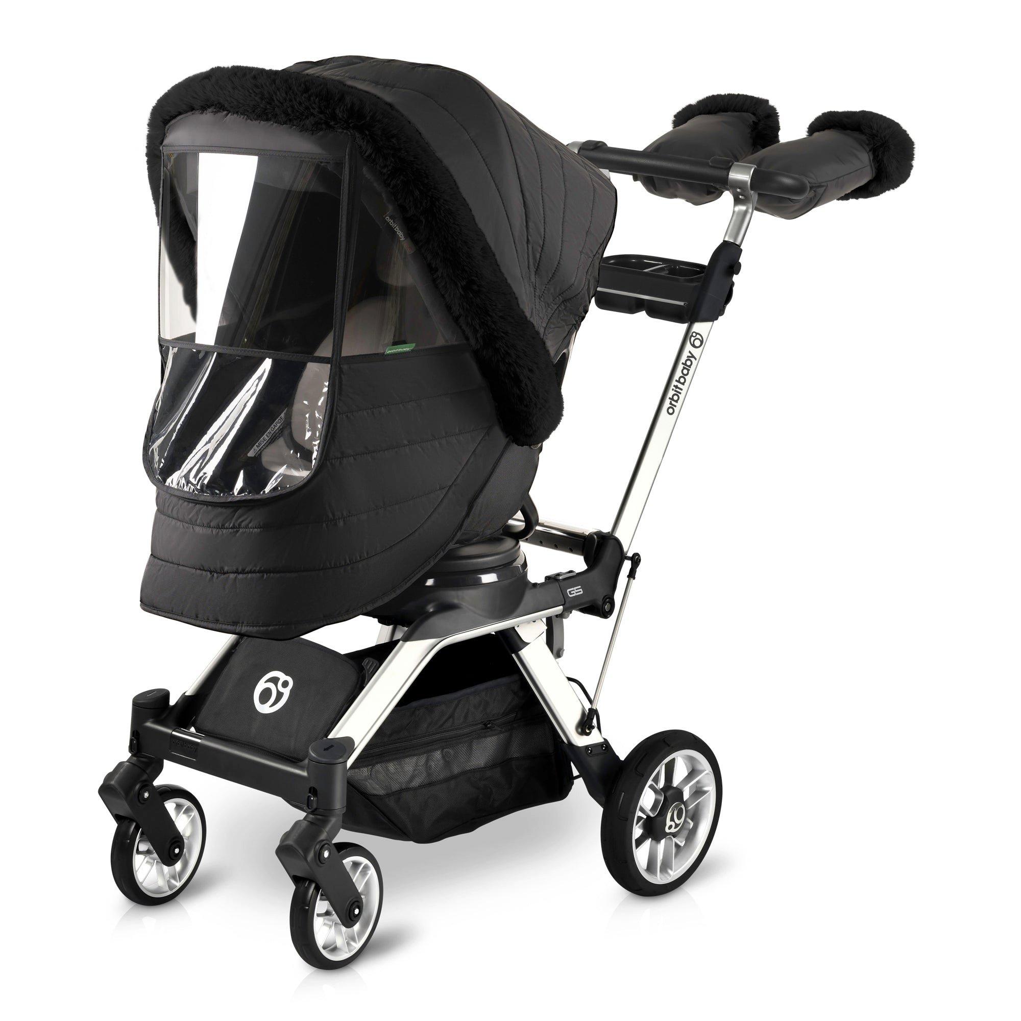 G5 Stroller Winter Kit: Black Fur