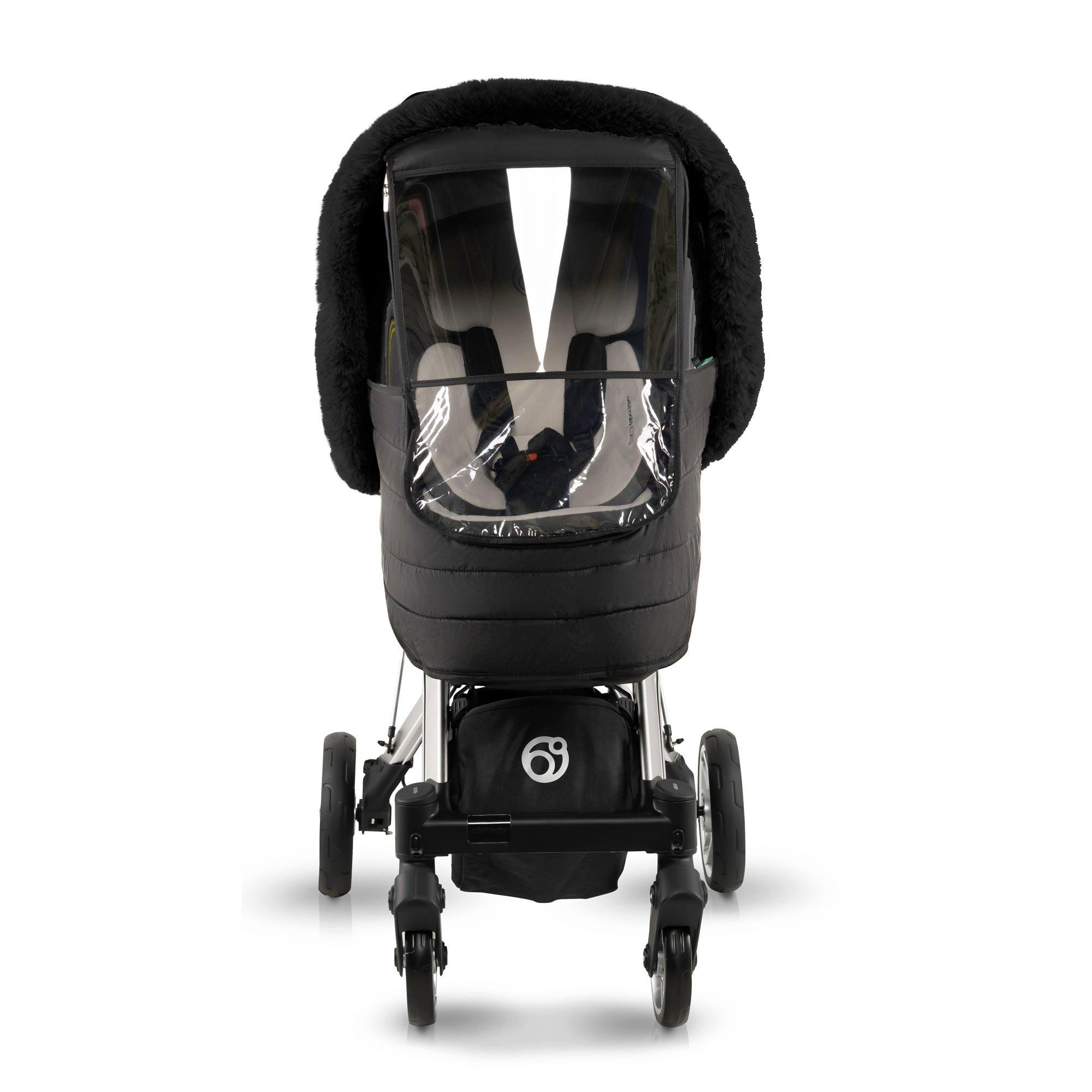 G5 Stroller Winter Kit: Black Fur image number 2