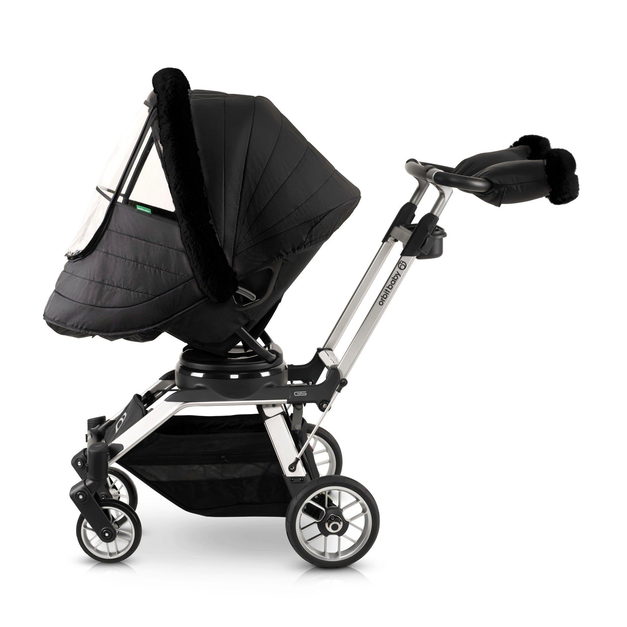 G5 Stroller Winter Kit: Black Fur image number 1