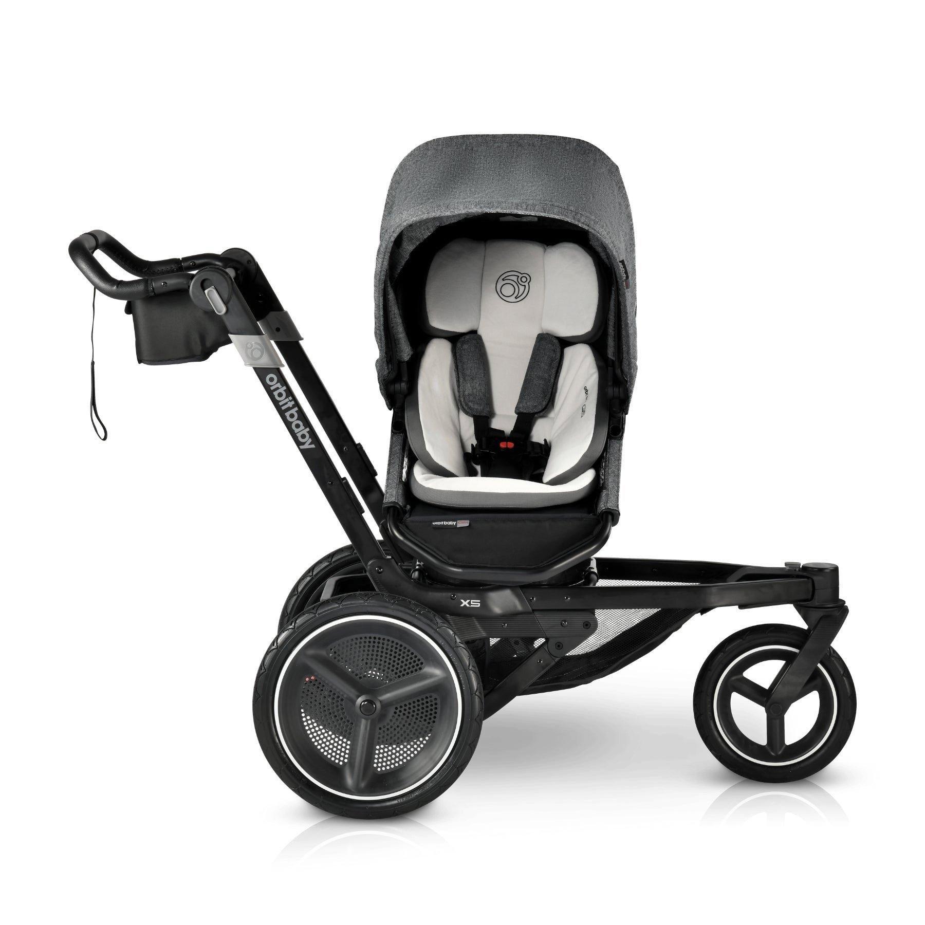 X5 Jogging Stroller: Black | Mélange Grey