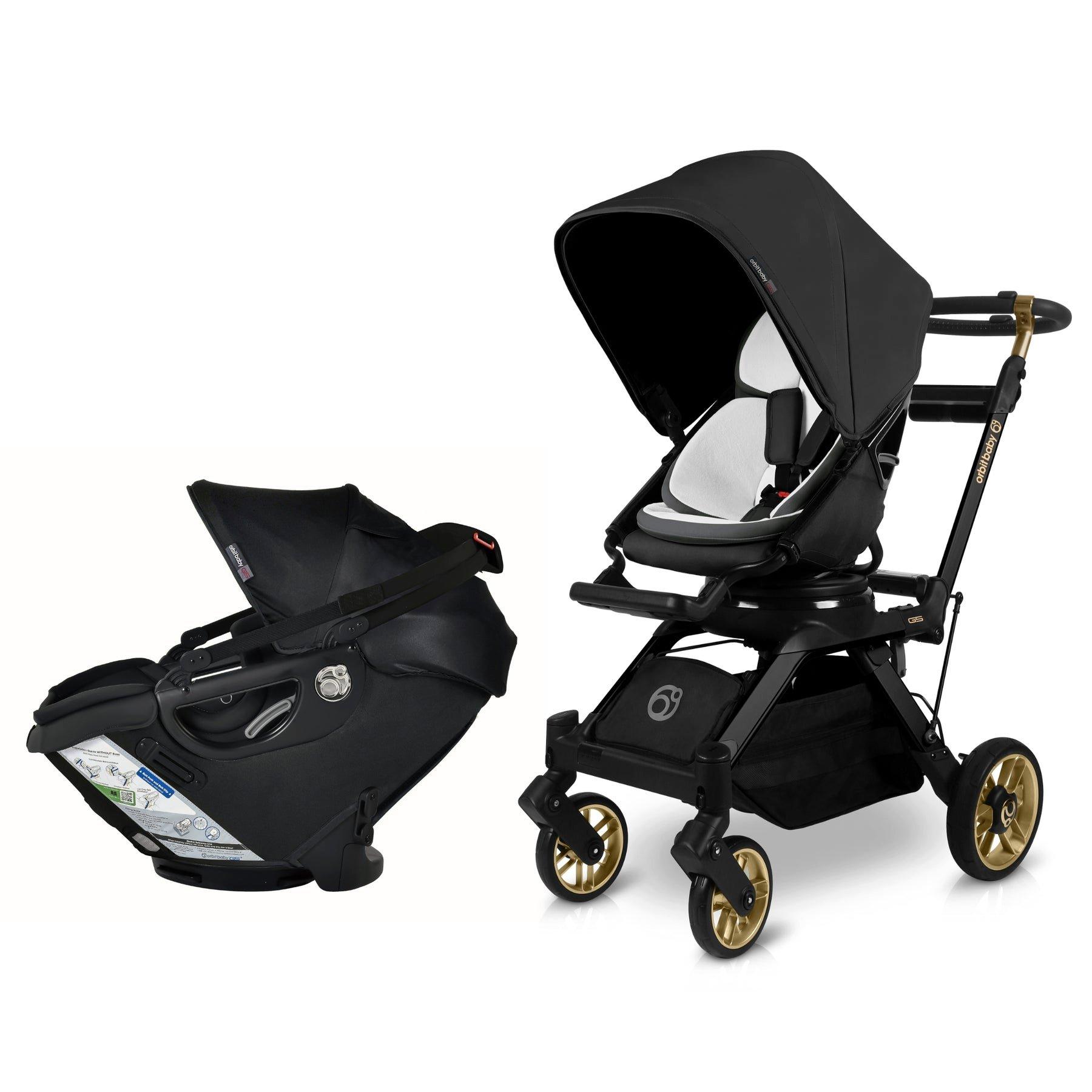 Stroll & Ride Travel System: Black Luxe | Black