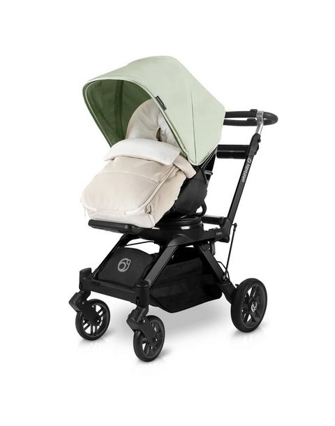 Stroller Canopy & Footmuff Bundle: Moss & Mushroom