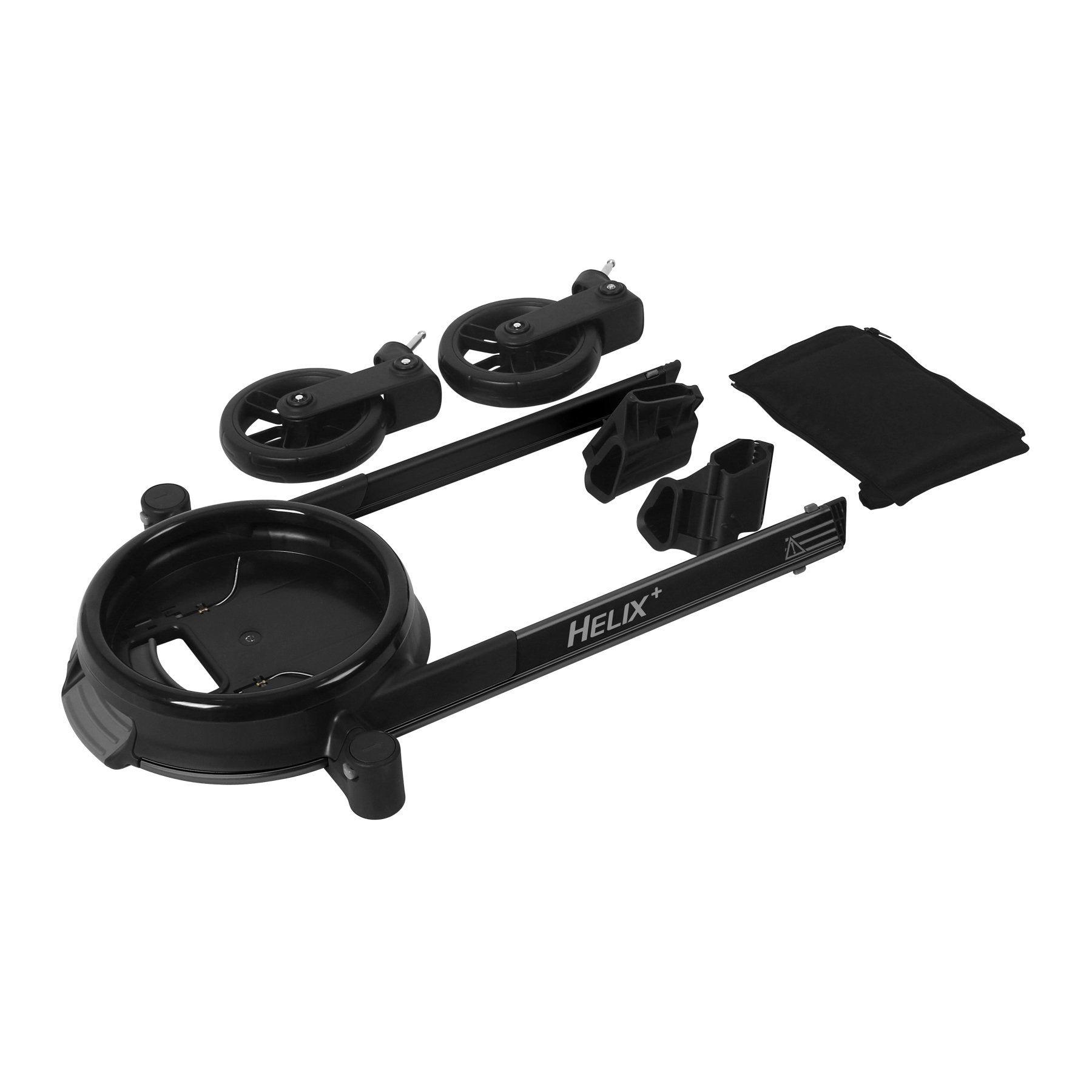 Helix+ Double Stroller Attachment: Black Luxe image number 3
