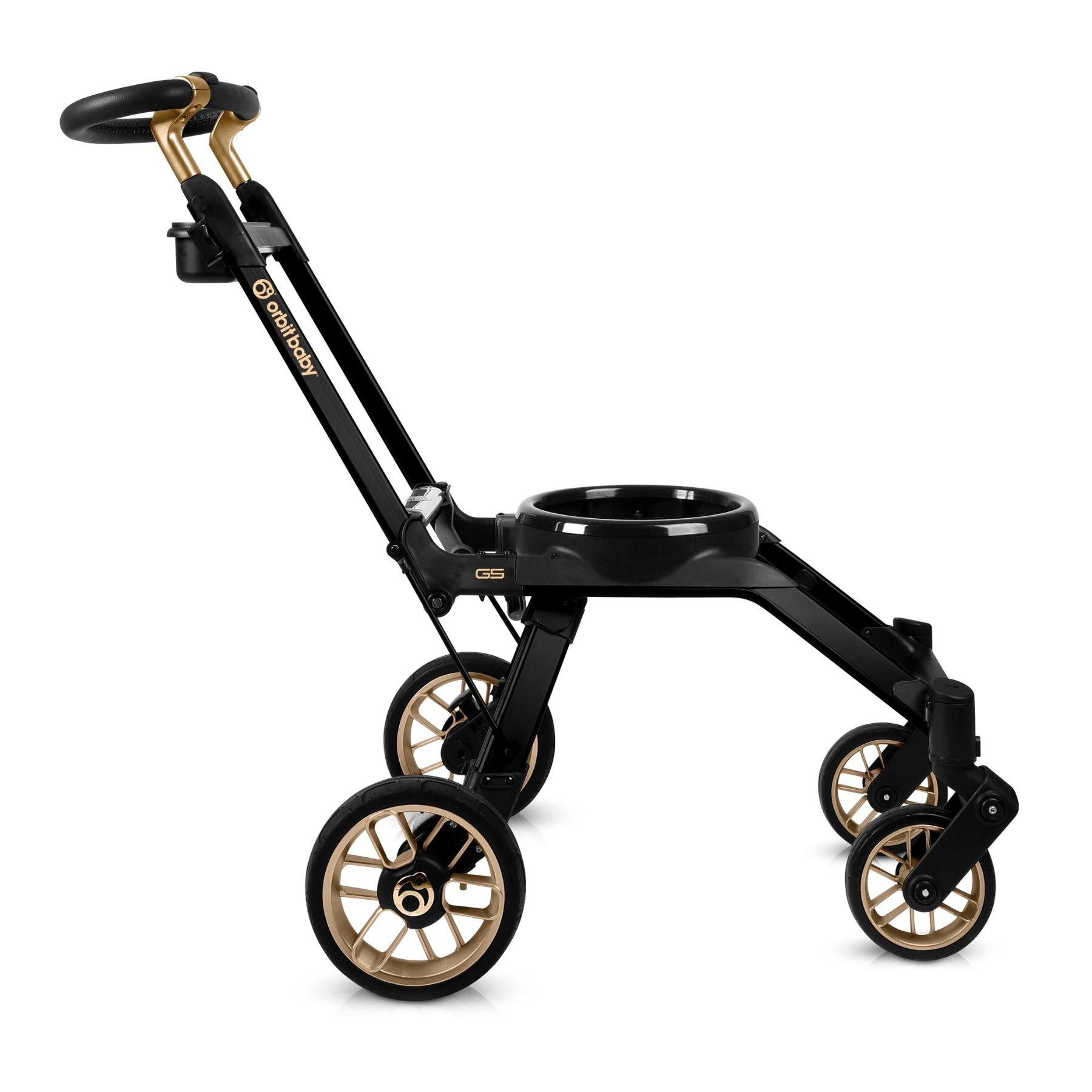 G5 Stroller Frame: Black Gold