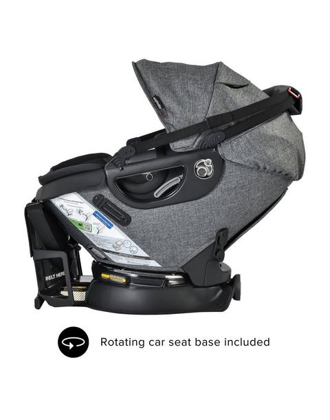 Jog & Ride Travel System: Black | Mélange Grey