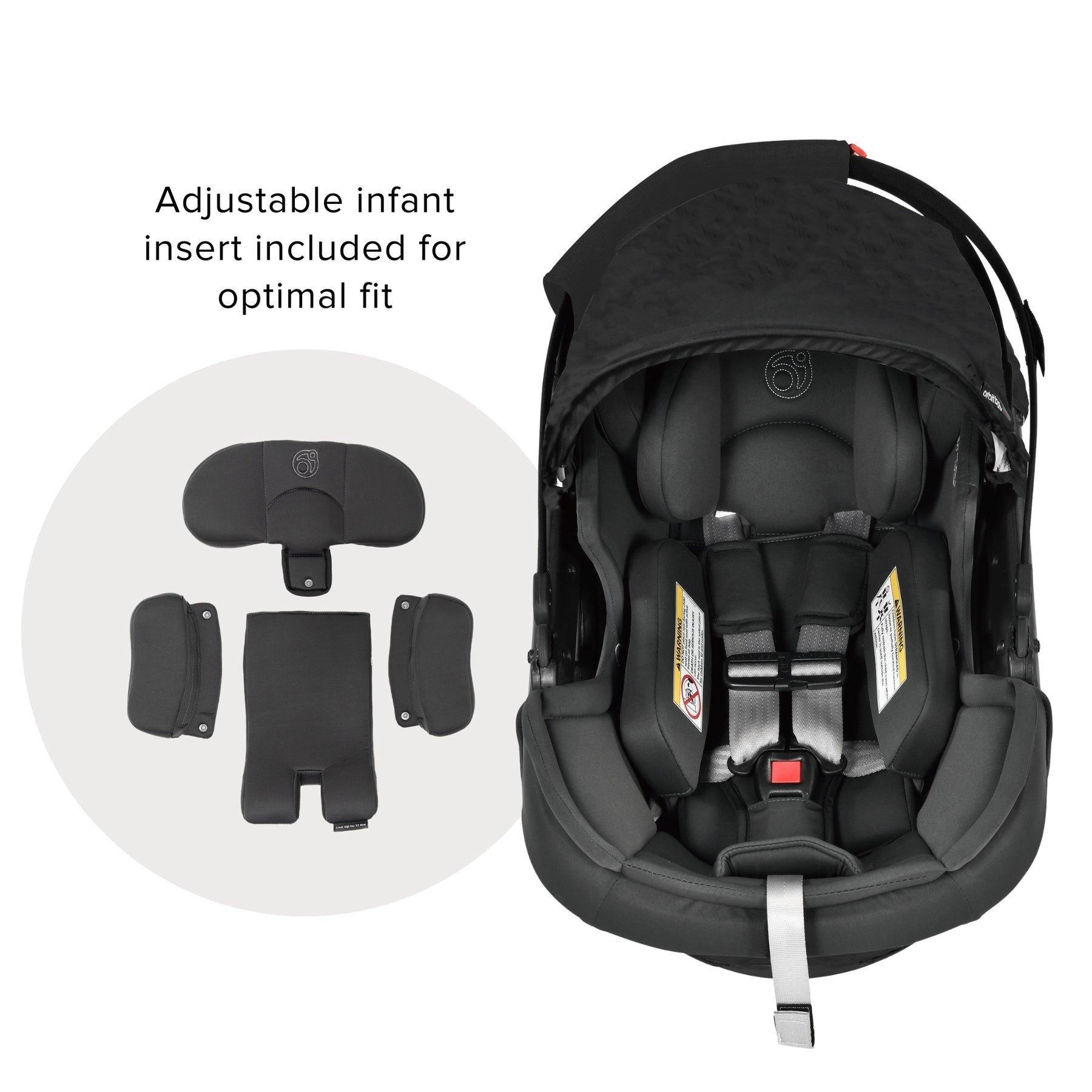 G5+ Infant Car Seat with Base: Black image number 2