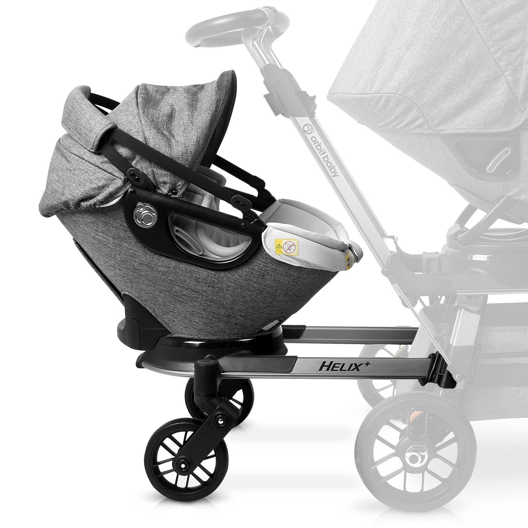 Helix+ & G5+ Infant Car Seat: Titanium | Mélange Grey