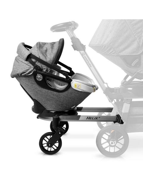 Helix+ & G5+ Infant Car Seat: Titanium | Mélange Grey