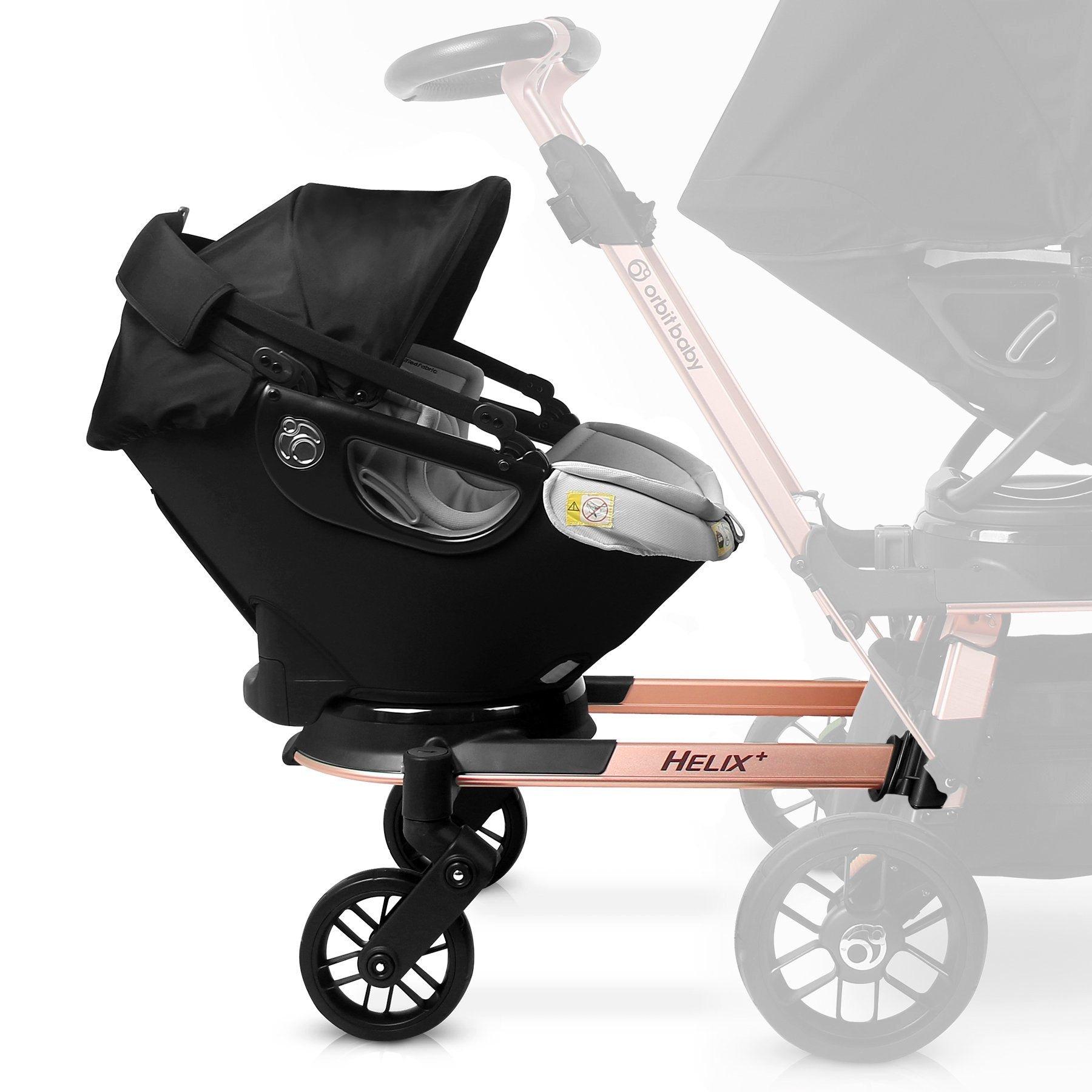 Helix+ & G5+ Infant Car Seat: Rose Gold | Black