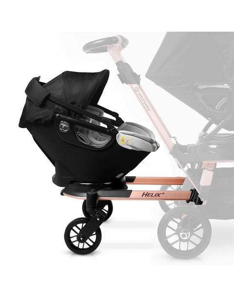 Helix+ & G5+ Infant Car Seat: Rose Gold | Black