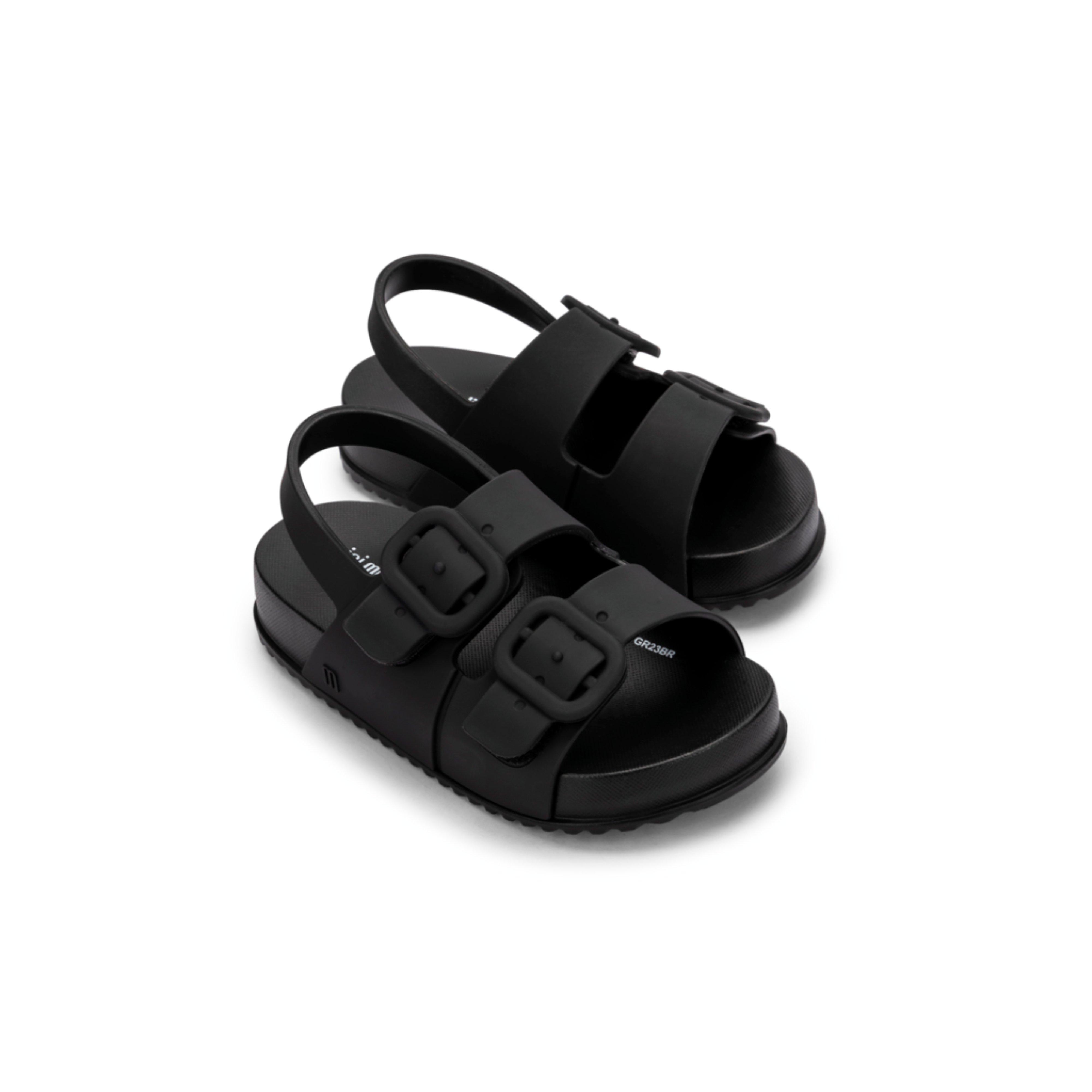 Toddler Cozy Sandal in Matte Black image number 3