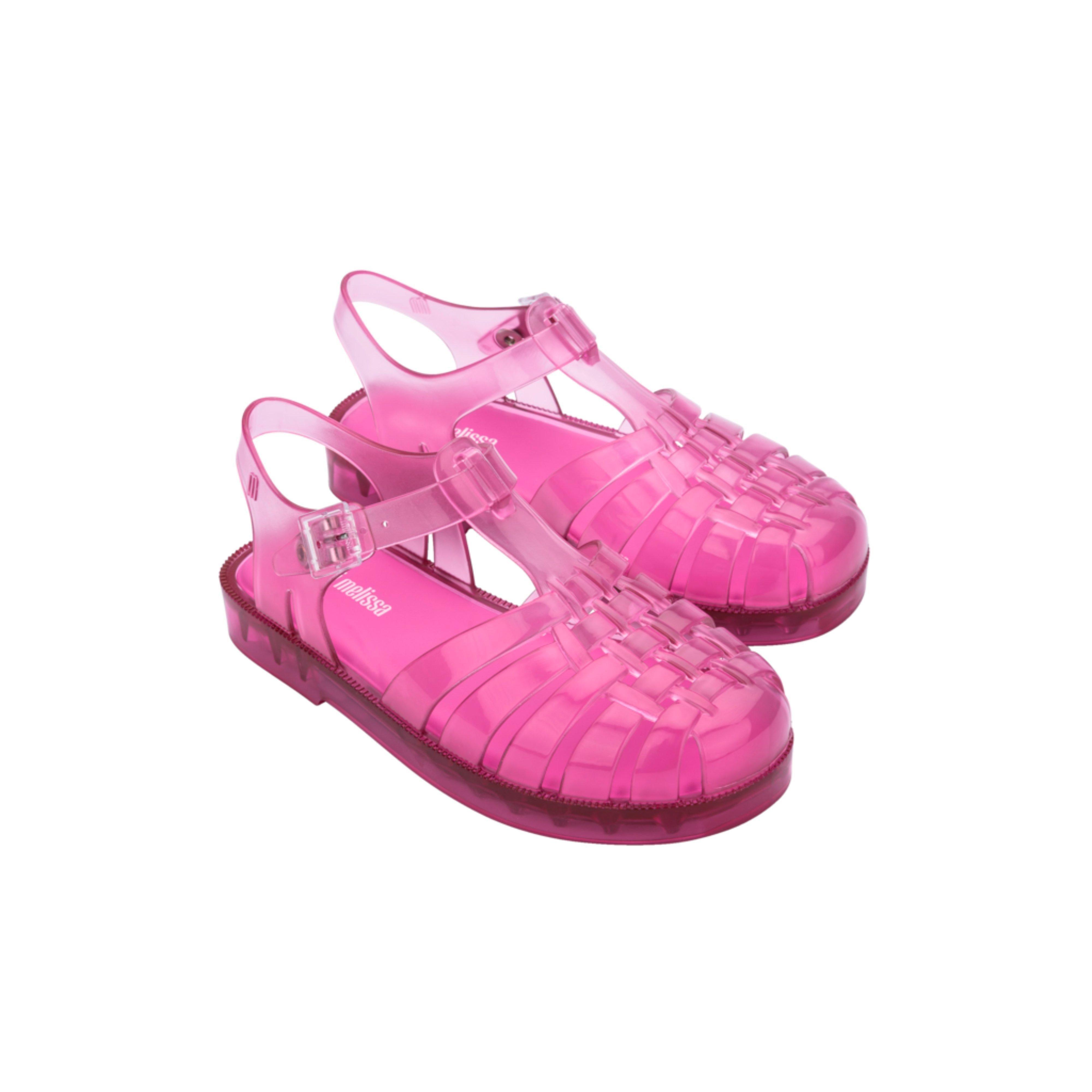 Possession Jelly Fisherman Sandal in Transparent Pink