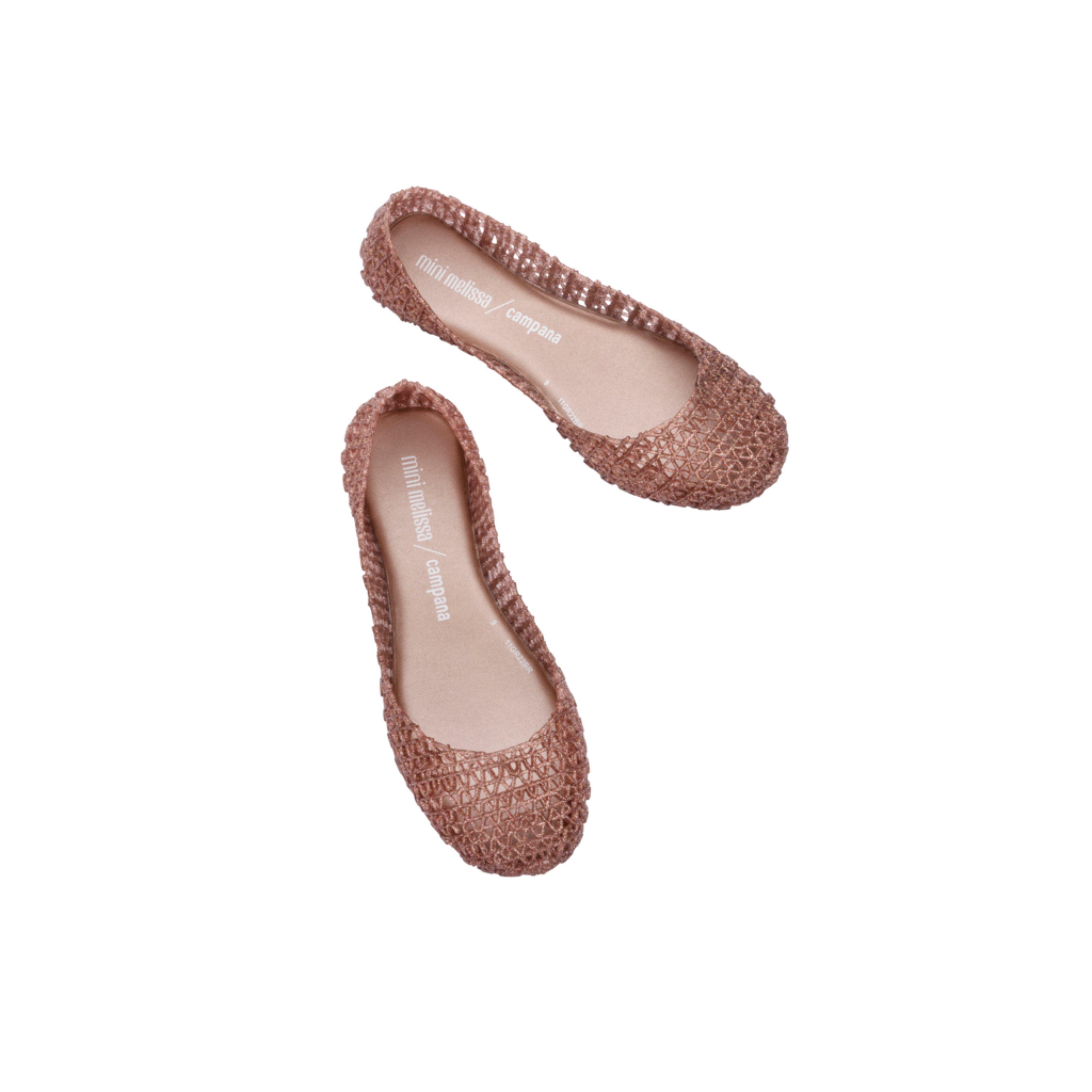 Campana Papel Ballet Flat in Rose Glitter image number 2
