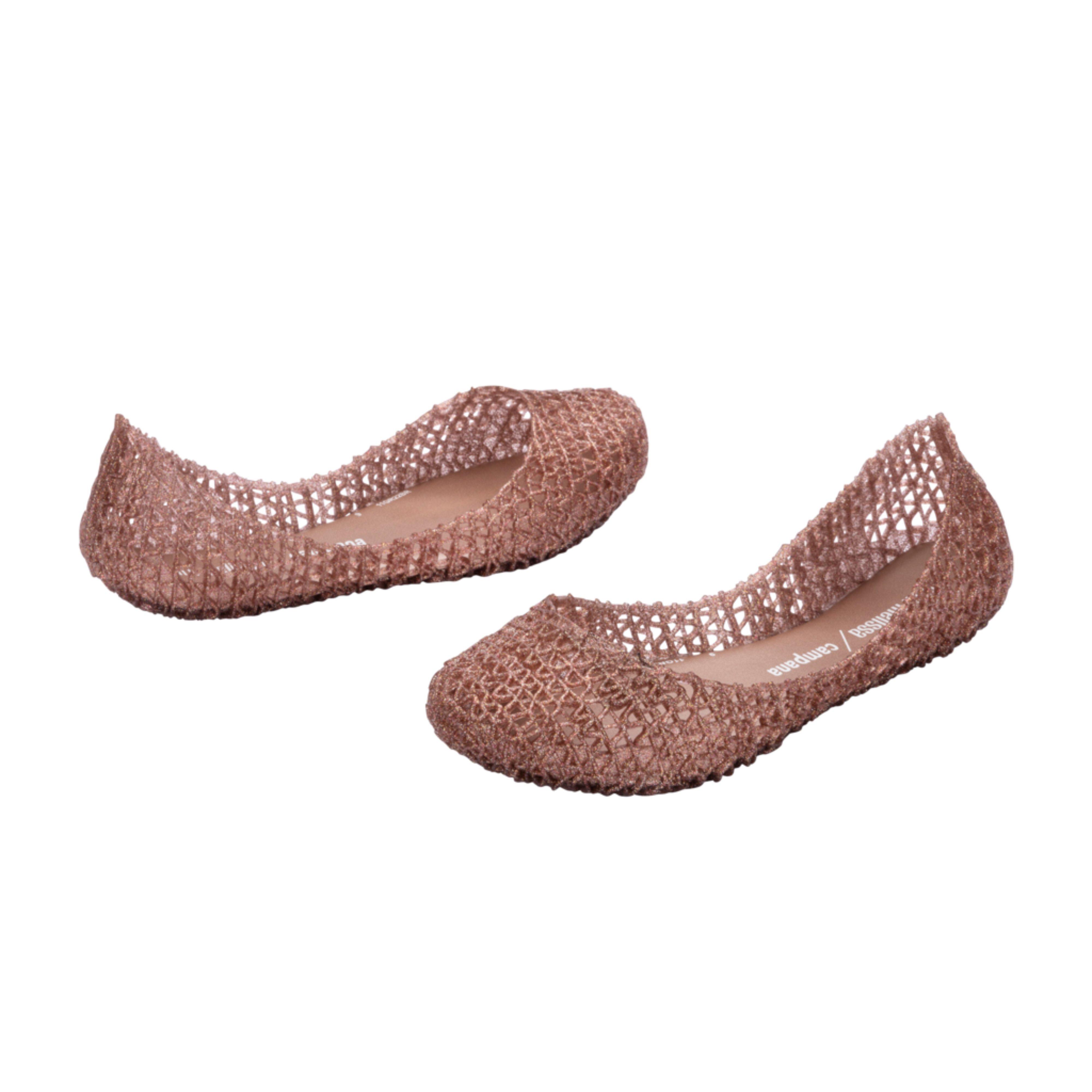 Campana Papel Ballet Flat in Rose Glitter image number 1