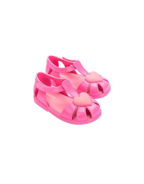 Toddler Hip Heart Ballerina Flat in Pink