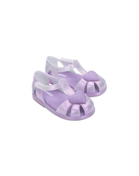 Toddler Hip Heart Ballerina Flat in Lilac
