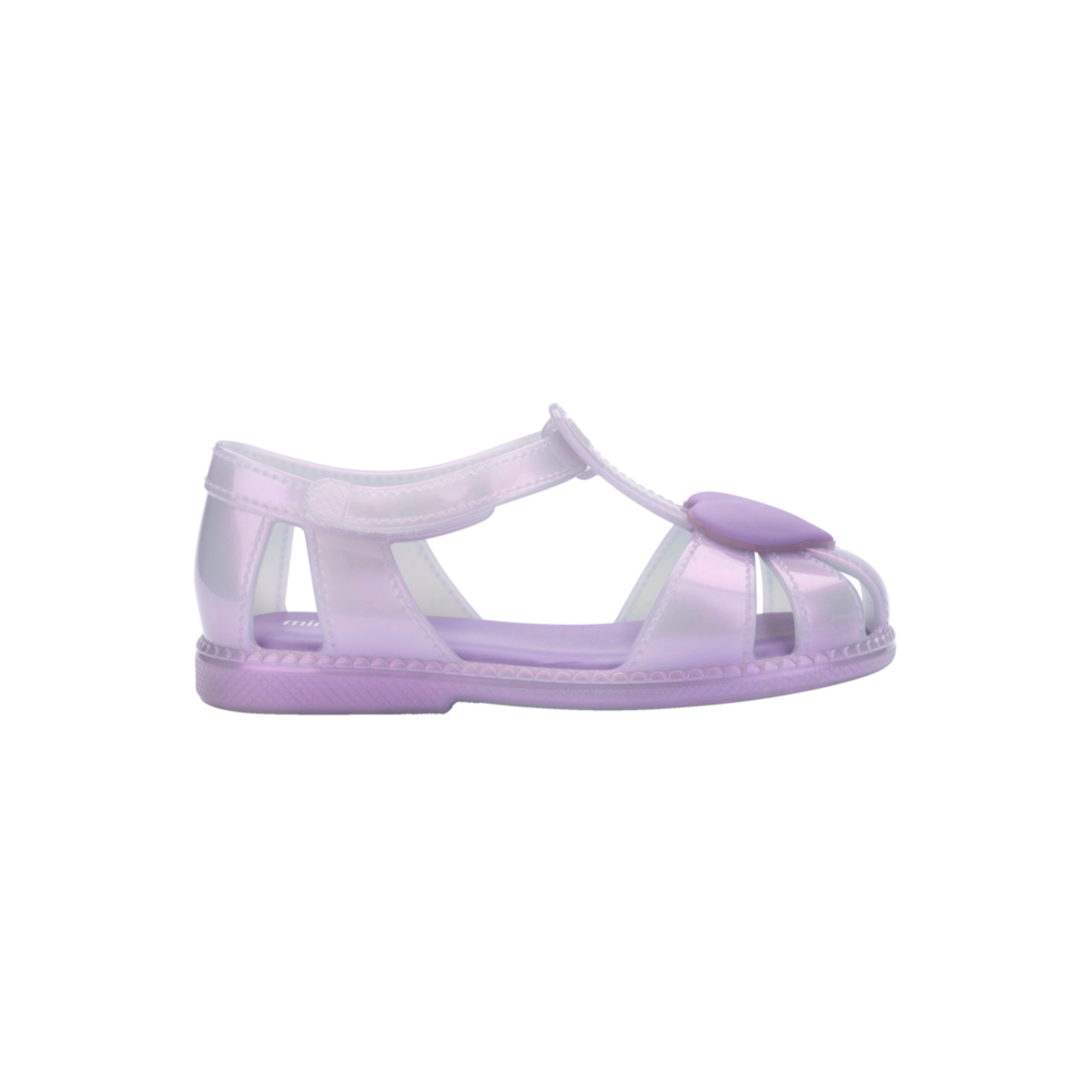 Toddler Hip Heart Ballerina Flat in Lilac image number 1