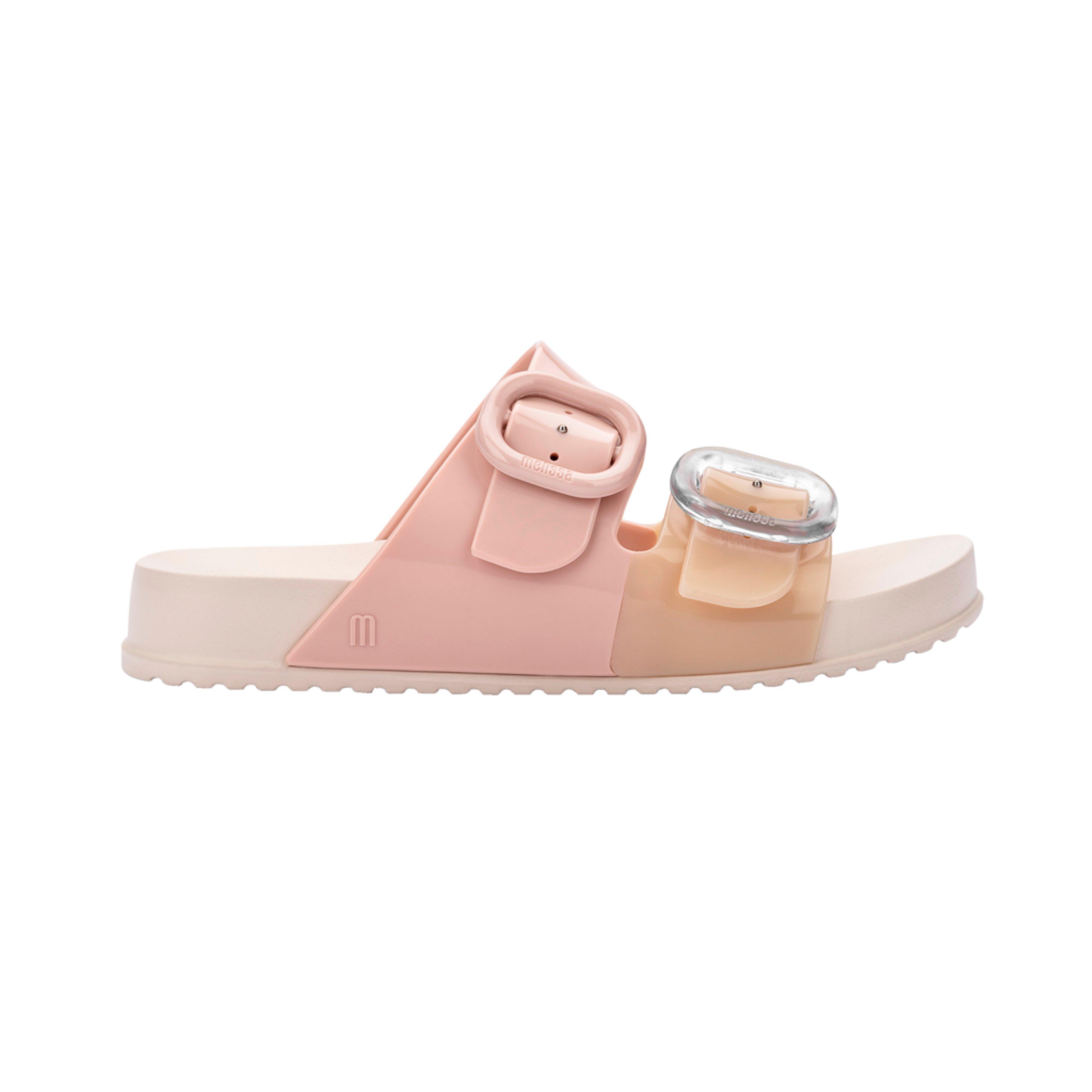 Cozy Slide in Pink Beige