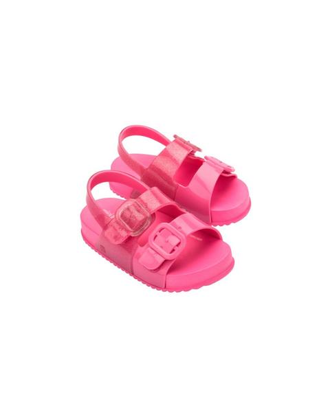 Toddler Cozy Sandal in Pink Glitter