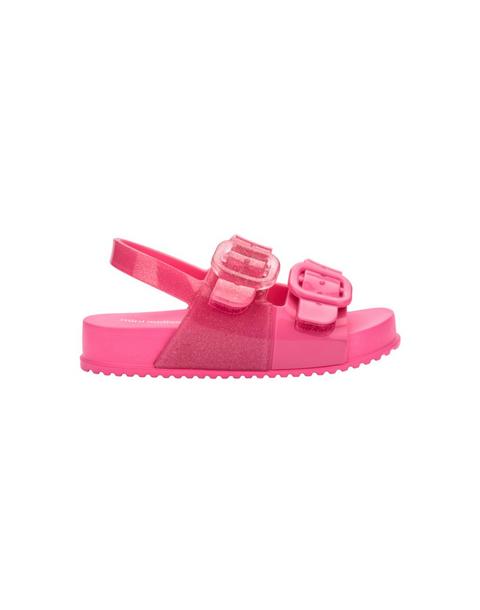 Toddler Cozy Sandal in Pink Glitter